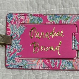 Lilly Pulitzer luggage tag